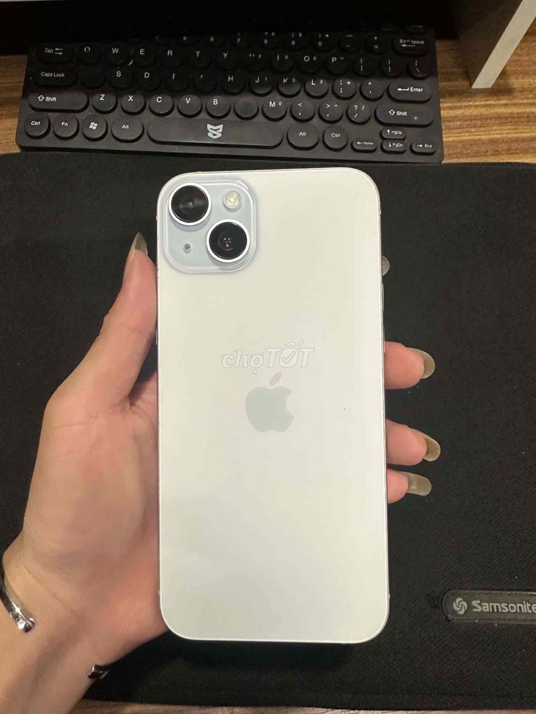 Apple iPhone 15 Plus 256GB xanh dương 2 sim. Mua bán Điện thoại tại Quận Hà Đông Hà Nội được đăng bởi Dinh TRAn hình 1