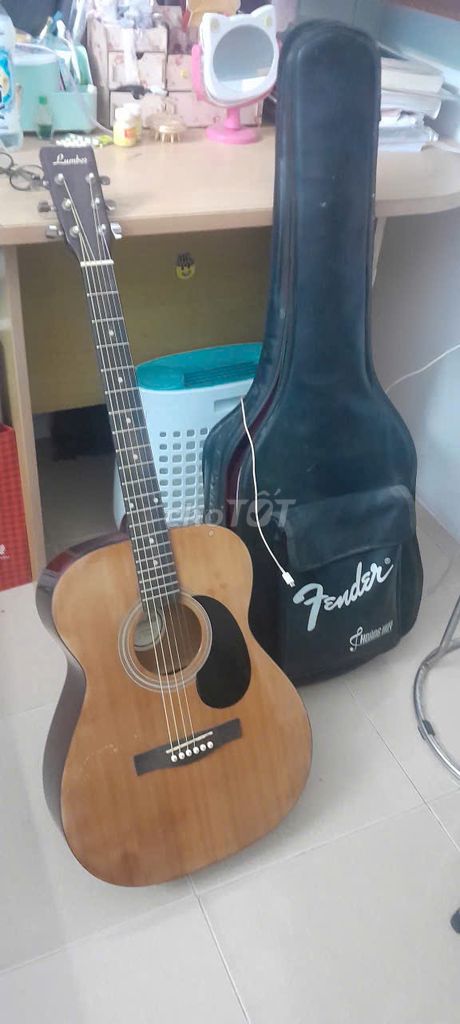 Đàn guitar acoustic Lumber Gỗ Nâu. Mua bán Nhạc cụ tại Quận Thanh Khê Đà Nẵng được đăng bởi Trần Thị Uyên hình 1