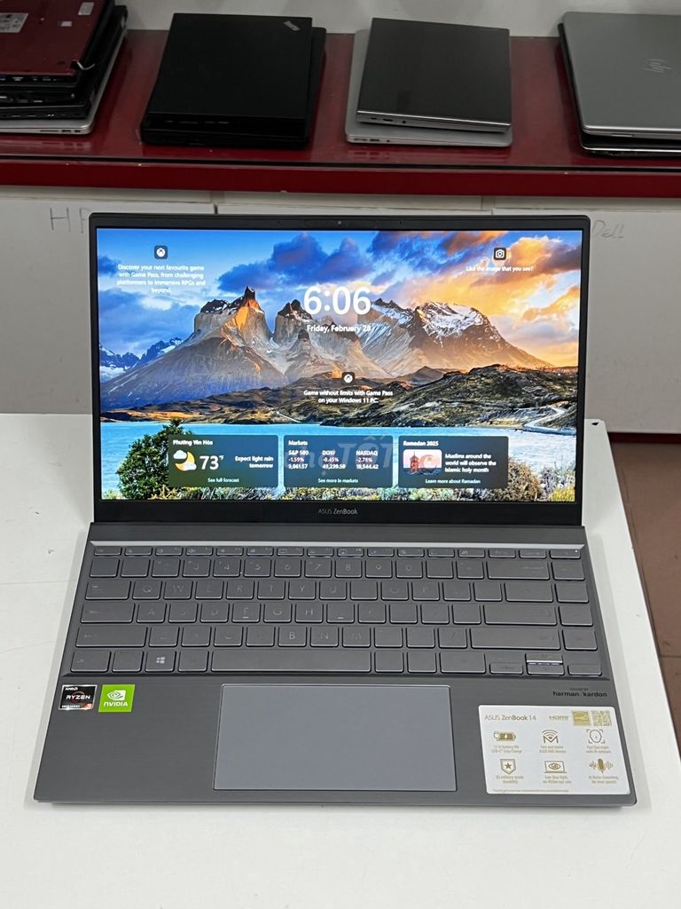 ASUS ZENBOOK Q408UG RYZEN 5500U, VGA  MX450 2GB