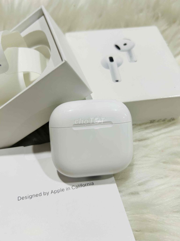 Tai nghe Apple AirPods 4 ANC Trắng Đã sử dụng. Mua bán Tivi, Âm thanh tại Quận Tân Phú Tp Hồ Chí Minh được đăng bởi Công nghệ di động Apple Watch Samsung Tai nghe hình 1