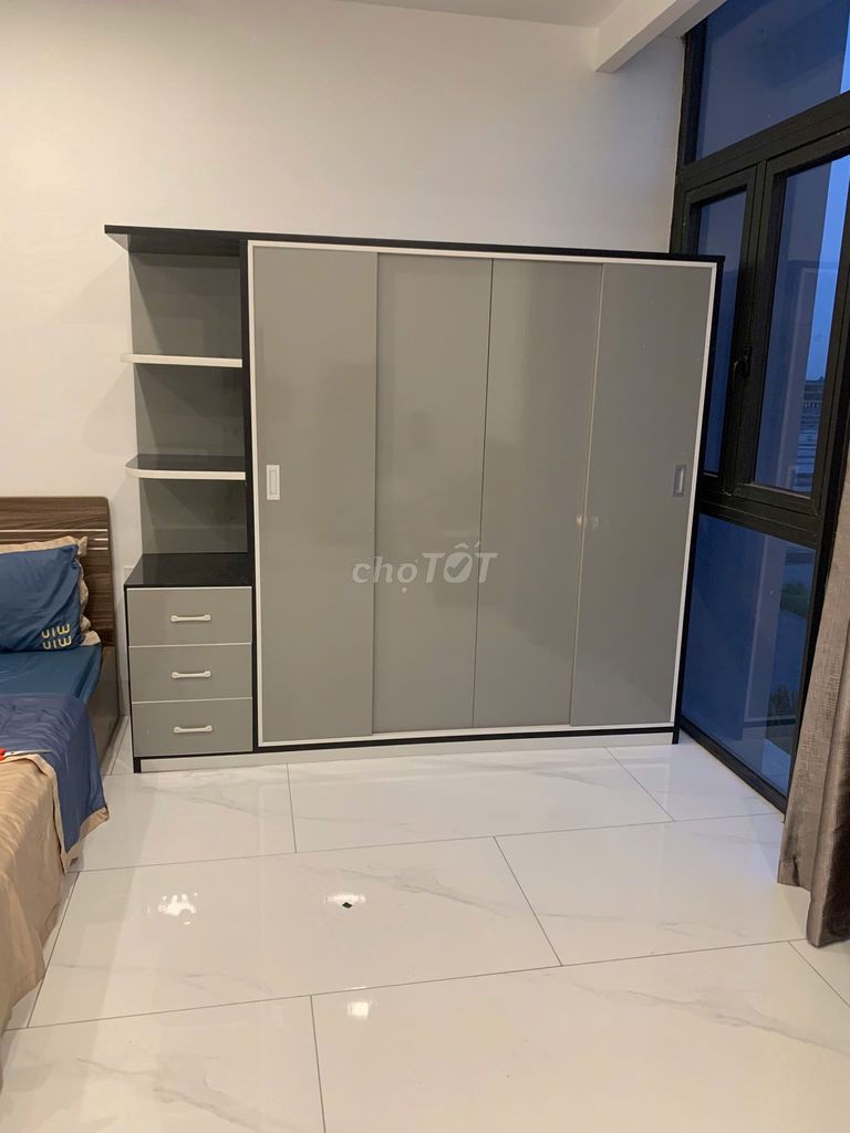 Tủ quần áo Nhựa Đài Loan Xám 180x203x50cm. Mua bán Tủ, kệ gia đình tại Quận Cầu Giấy Hà Nội được đăng bởi Nội thất nhựa Hà Nội  hình 1