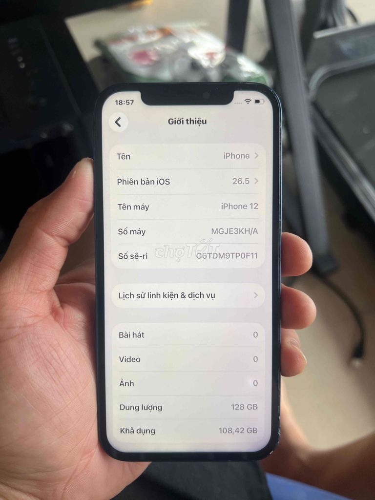 iPhone 12 128GB Xanh. Mua bán Điện thoại tại Thành phố Cà Mau Cà Mau được đăng bởi Trung Trần hình 1