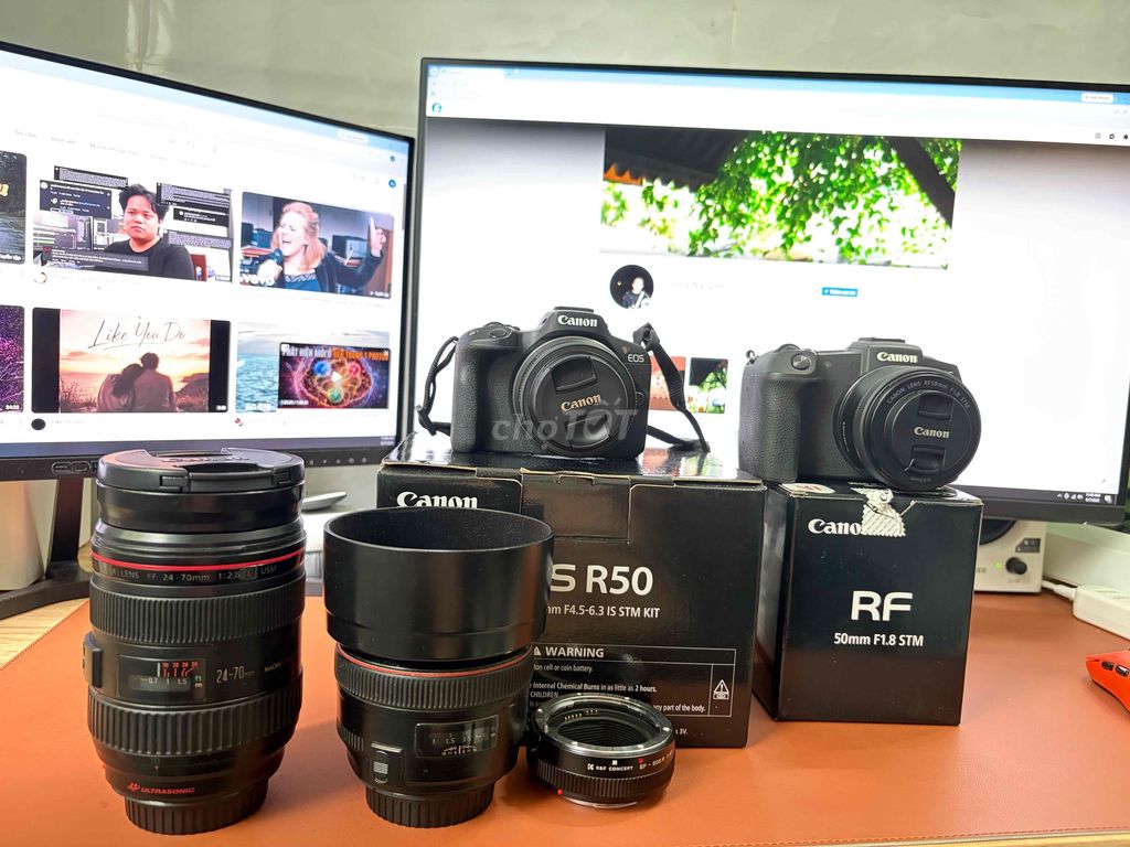 Máy ảnh Canon R50 Đen. Mua bán Máy ảnh, Máy quay tại Thành phố Phú Quốc Kiên Giang được đăng bởi Trung hình 1