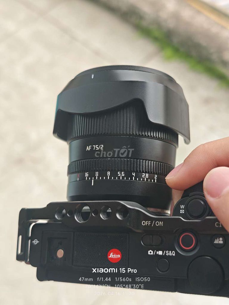 Ống kính Sony 75F2. Mua bán Máy ảnh, Máy quay tại Huyện Nho Quan Ninh Bình được đăng bởi Bình Thanh hình 1