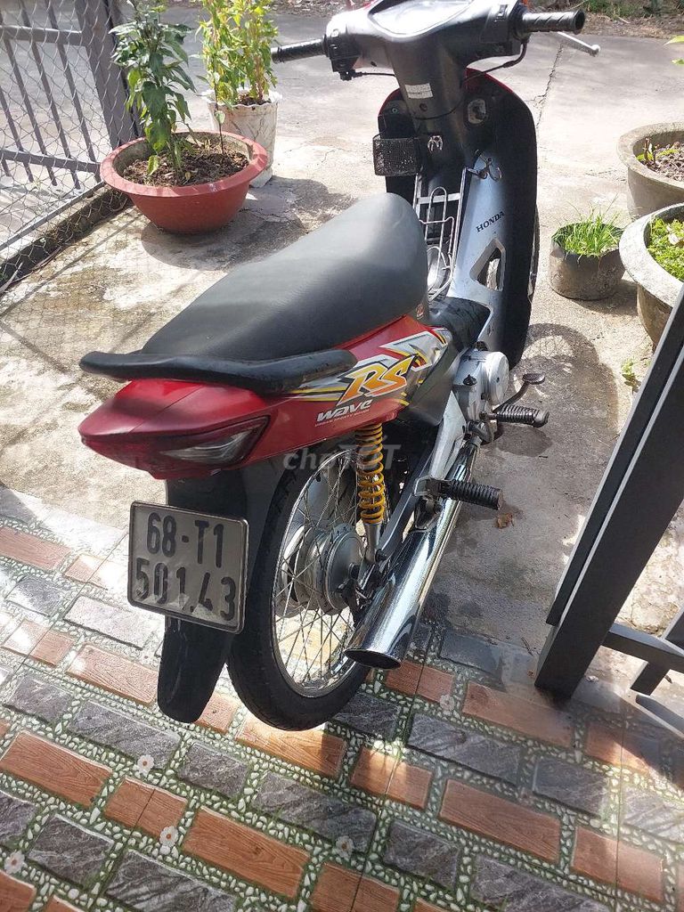 Honda Wave RS 2007 Đỏ bạc. Mua bán Xe máy tại Huyện Tân Hiệp Kiên Giang được đăng bởi trungthien84 hình 3