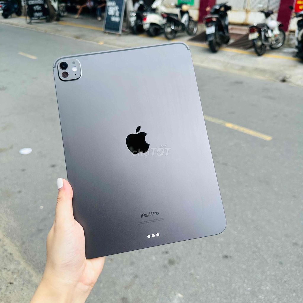 iPad Pro 11-Inch M4 256G Grey Keng Nét Như Mới