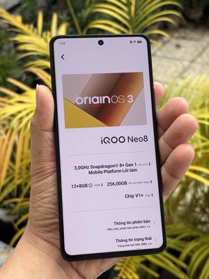 IQOO Neo8 12GB/256GB pin 98%