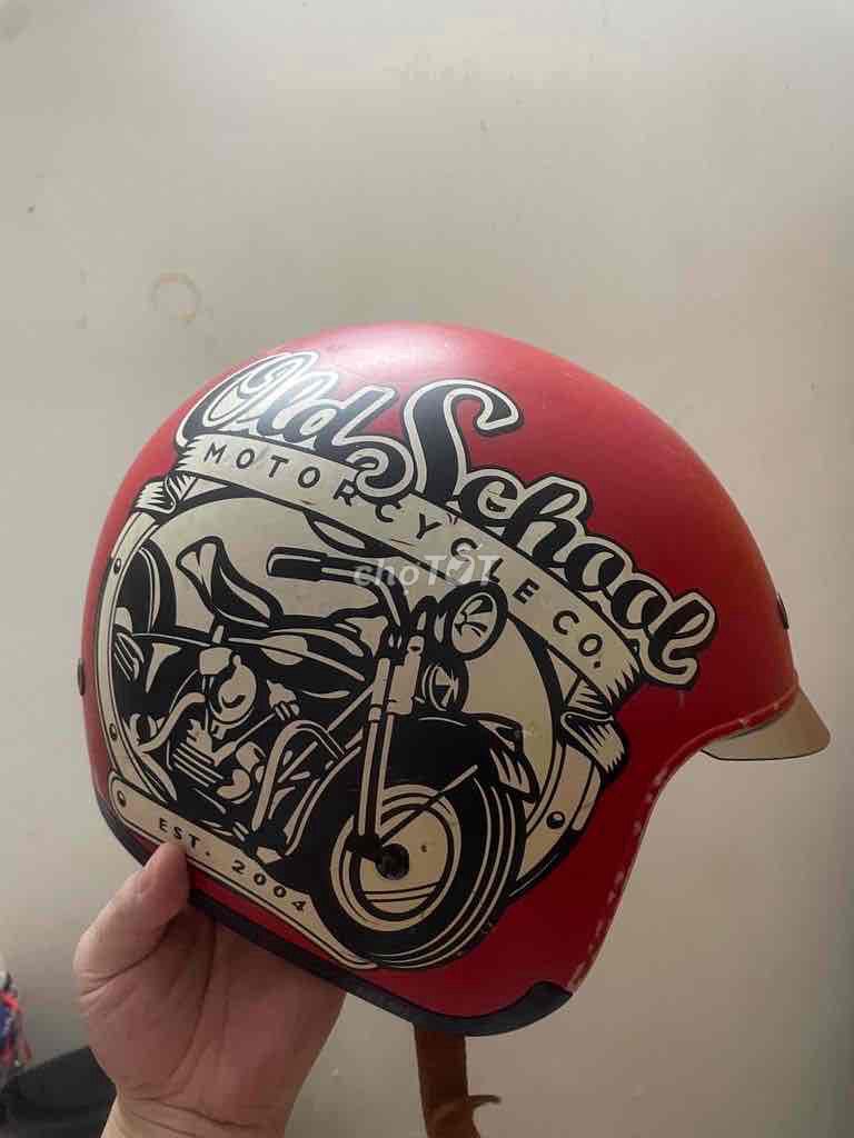 Mũ bảo hiểm Royal Đỏ. Mua bán Phụ kiện thời trang khác tại Quận Bình Thạnh Tp Hồ Chí Minh được đăng bởi dang hoang nam hình 1