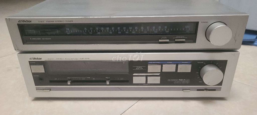 Combo  Victor AK77, KT11 Xám. Mua bán Tivi, Âm thanh tại Thành phố Sóc Trăng Sóc Trăng được đăng bởi trần châu hình 1
