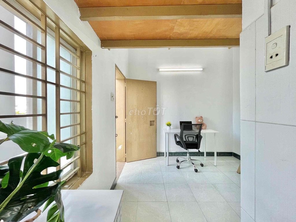 phòng trọ cao cấp studio bếp 20m2 nguyễn văn lượng