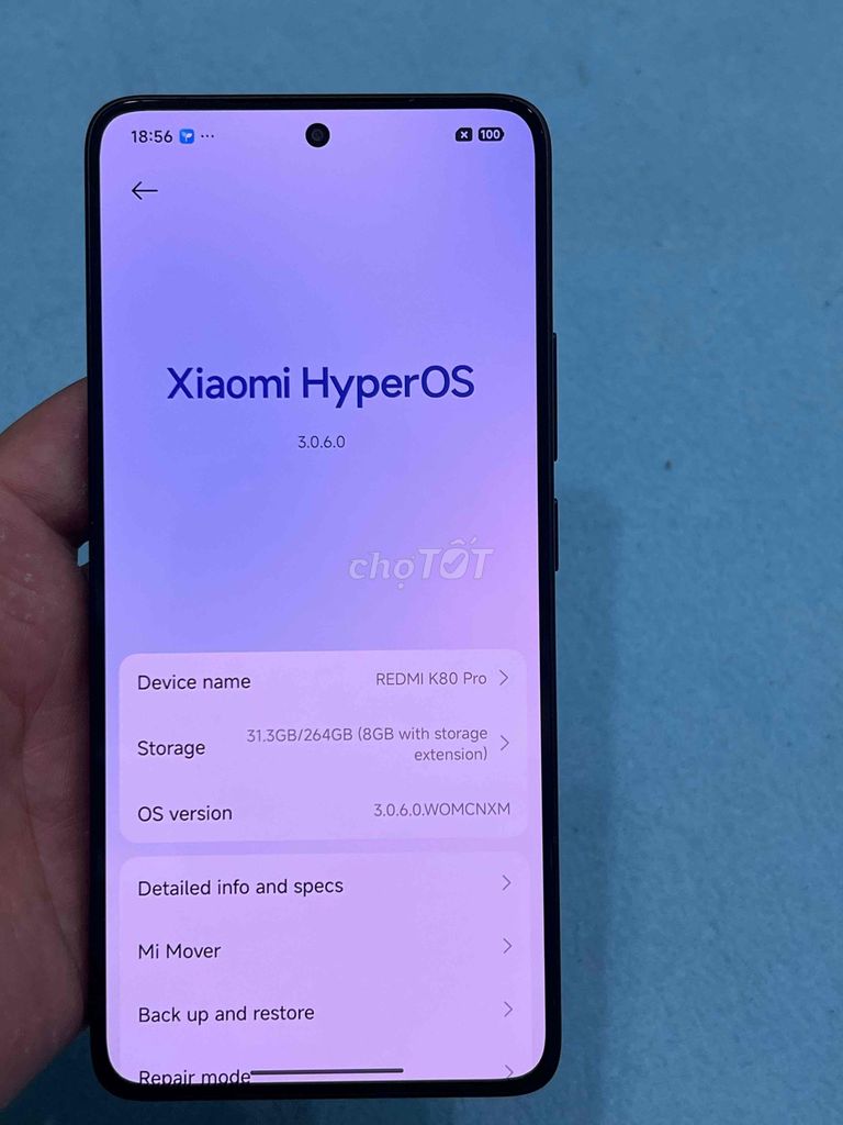Xiaomi K80 Pro 12GB/256GB Đen. Mua bán Điện thoại tại Quận Hoàng Mai Hà Nội được đăng bởi Nguyennoi hình 1