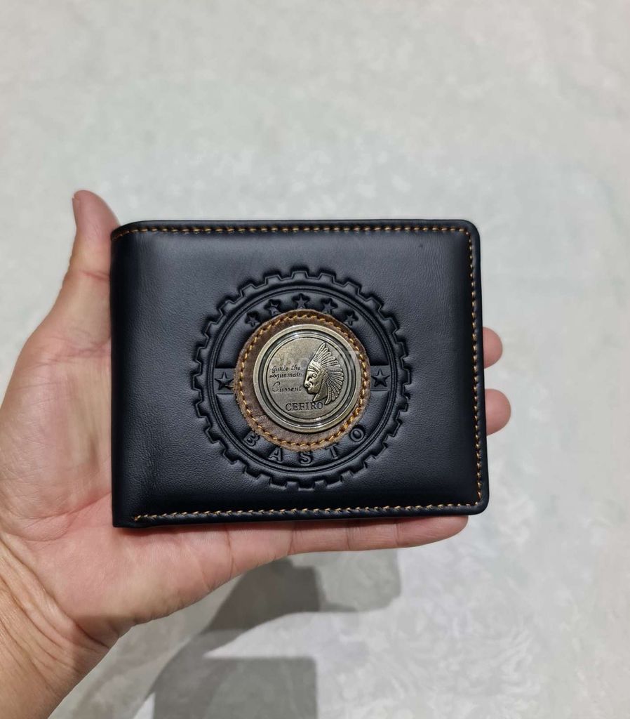 Ví nam da bò Mới 100%.##. Mua bán Túi xách tại Quận Gò Vấp Tp Hồ Chí Minh được đăng bởi Anh Ba  Hàng hiệu tuyển Chuyên bán Online uy tín hình 1