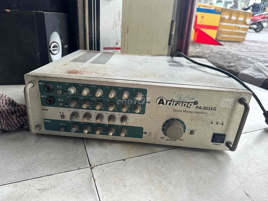Amply Arirang PA-203XG.bao nguồn . tem zin. Mua bán Tivi, Âm thanh tại Quận Phú Nhuận Tp Hồ Chí Minh được đăng bởi  Bông Lê chuyên sỉ và lẻ âm thanh Nhật Mỹ hình 1