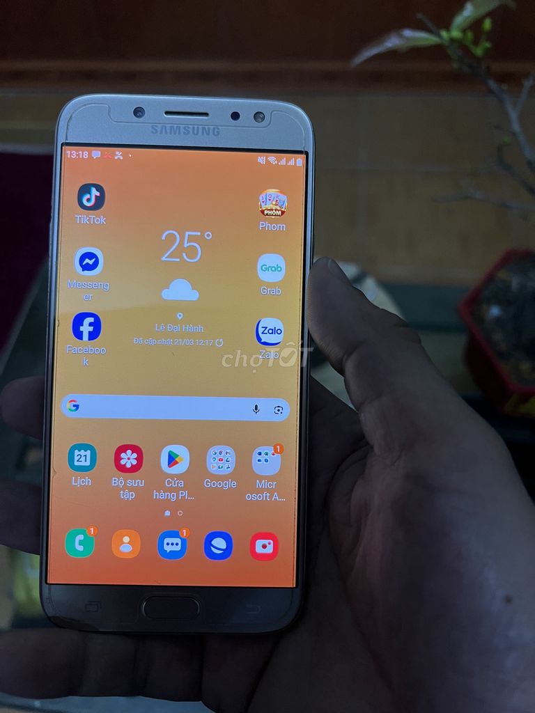Samsung J7 Pro Vàng đồng FPT zin như mới. Mua bán Điện thoại tại Quận Hai Bà Trưng Hà Nội được đăng bởi Mr Trần Gia hình 1