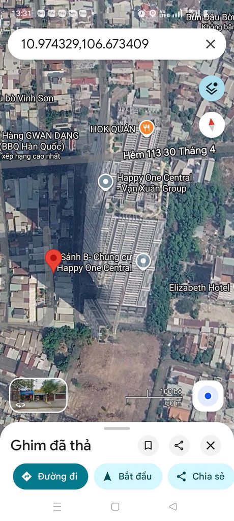Bán nhà Vị Trí Đẹp CẬP VÁCH CHUNG CƯ HAPPYHOME,Sân Vận Động Gò Đậu TDM