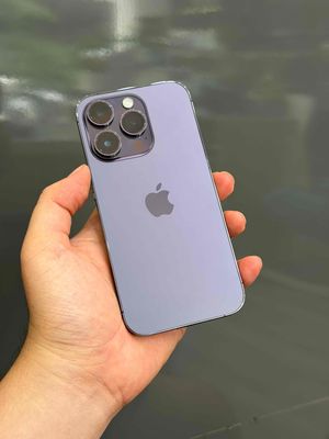 14 Pro 128GB Tím Qte Mỹ pin new 100 chip A16 99382