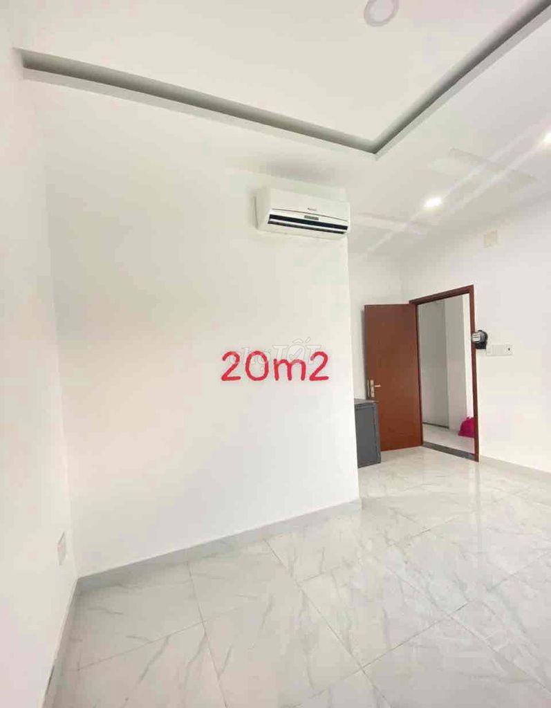 Phòng 20m2-22m2, mới xây an ninh, máy lạnh mới, cách gigamall 5phút