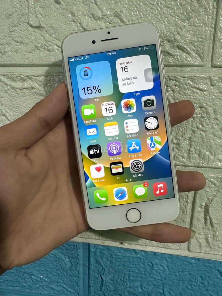 Apple iPhone 8 64GB Trắng Đã sử dụng. Mua bán Điện thoại tại Huyện Long Hồ Vĩnh Long được đăng bởi Nguyễn Bảo hình 1