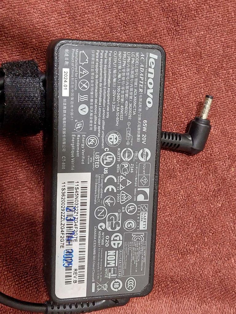 Sạc laptop Lenovo 65W PA-1650-72 Kim nhỏ. Mua bán Phụ kiện (Màn hình, Chuột...) tại Quận Phú Nhuận Tp Hồ Chí Minh được đăng bởi Thiên Diệp hình 1