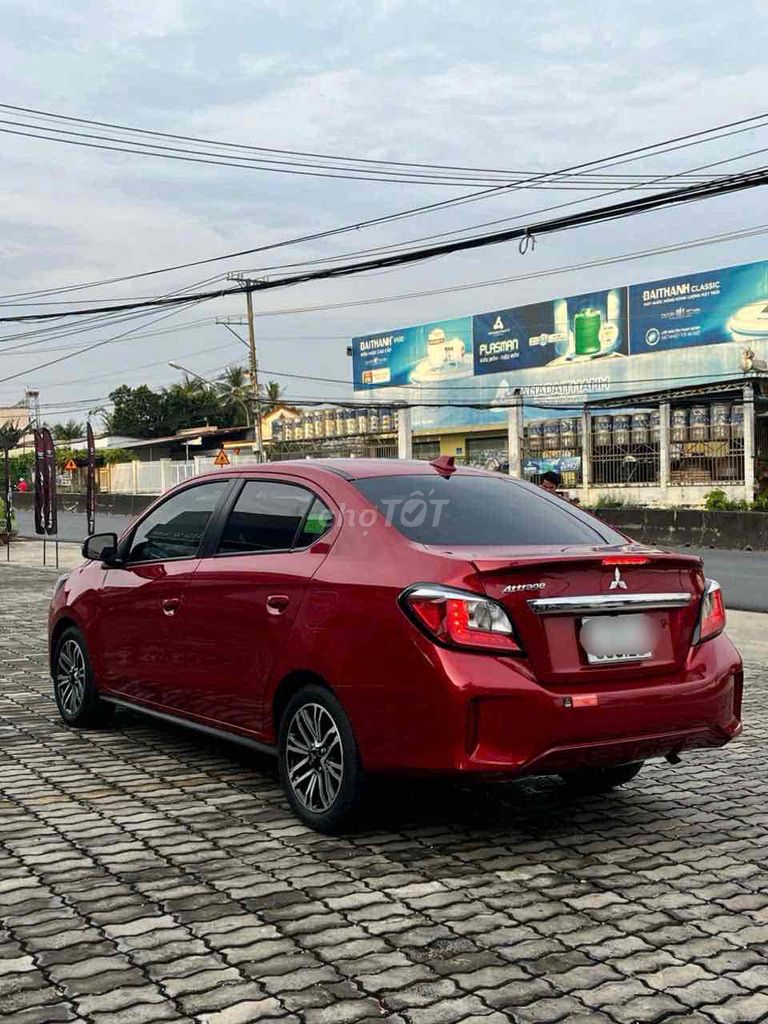 Attrage CVT Pre Đỏ Siêu Lướt. Mua bán Ô tô tại Huyện Hòa Thành Tây Ninh được đăng bởi Trần Chí Cường hình 1