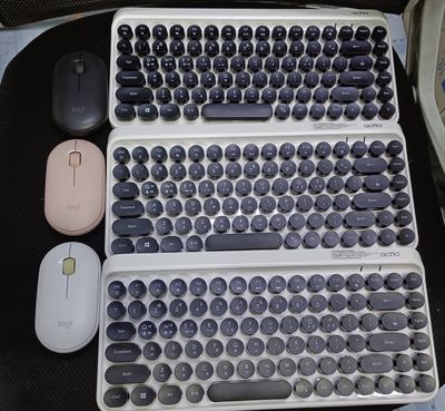 Combo phím chuột silent nhỏ gọn Bluetooth. Mua bán Phụ kiện (Màn hình, Chuột...) tại Quận 11 Tp Hồ Chí Minh được đăng bởi Bảo