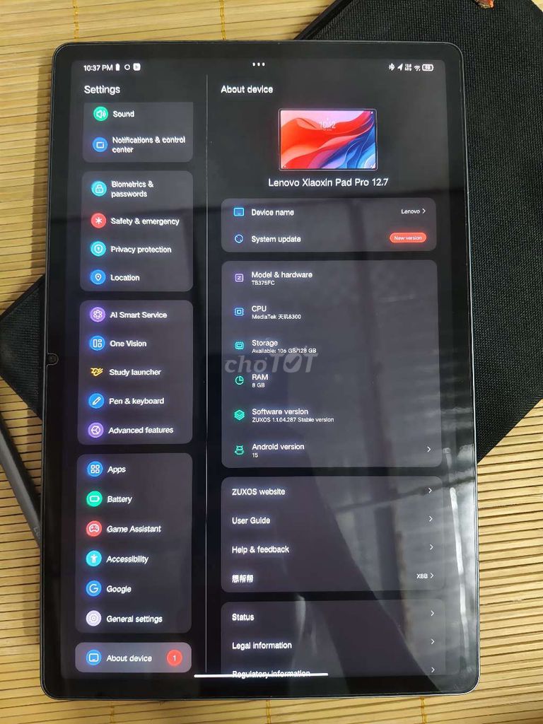 Lenovo Xiaoxin Pad Pro 12.7 inch 8GB/128GB. Mua bán Máy tính bảng tại Quận Long Biên Hà Nội được đăng bởi phuc hình 1