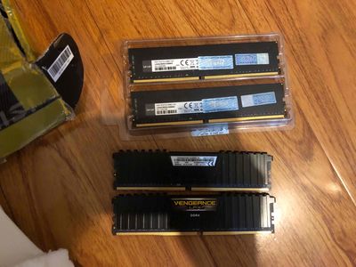 2 cặp ram ddr4 8gb corshair, lexar. Mua bán Linh kiện (RAM, Card...) tại Quận Đống Đa Hà Nội được đăng bởi Việt Dũng