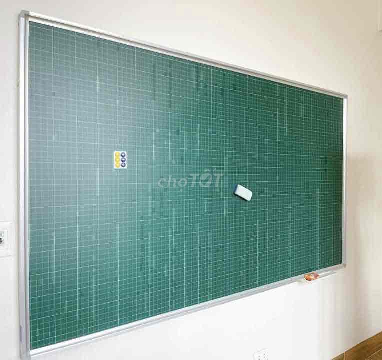 Bảng 1,2x2,4m kẻ ô tiểu học từ xanh Hàn Quốc