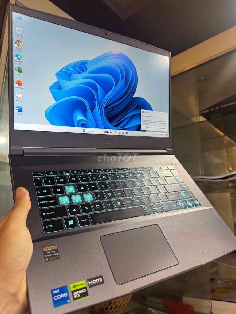 MSI Gaming Core i5 13420H 16GB/512GB RTX 3050. Mua bán Laptop tại Quận Gò Vấp Tp Hồ Chí Minh được đăng bởi Thanh lí cầm đồ hình 1