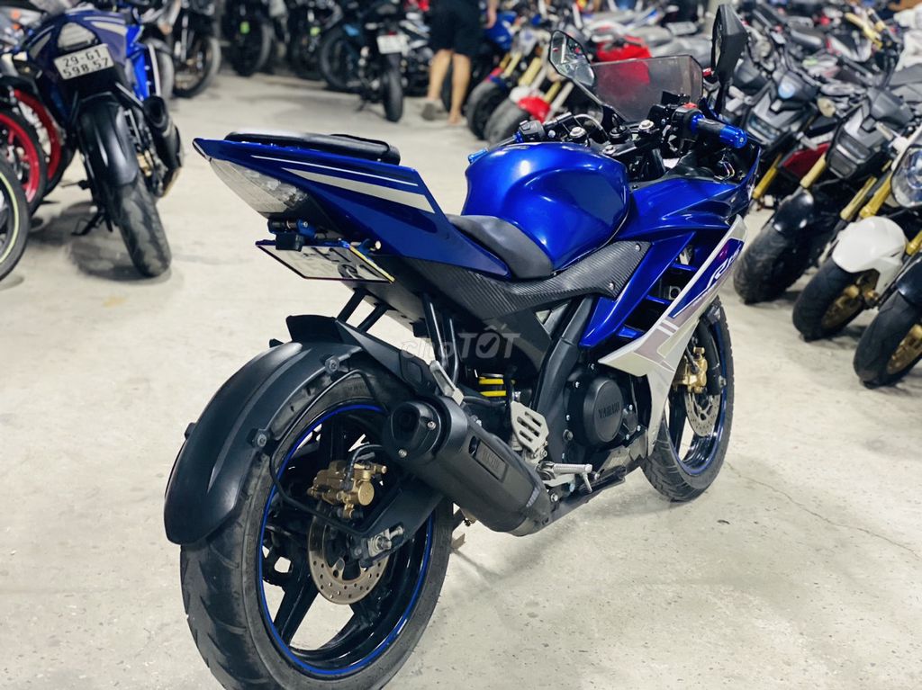 XE MÁY THANH TÙNG - YAMAHA R15 V2  XANH GP TRẢ GÓP. Mua bán Xe máy tại Quận Nam Từ Liêm Hà Nội được đăng bởi THANH TÙNG hình 6