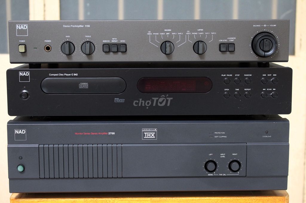 Combo Nad power 2700 + pre 1150 + cd- C542. Mua bán Tivi, Âm thanh tại Quận 8 Tp Hồ Chí Minh được đăng bởi tran thanh long hình 1