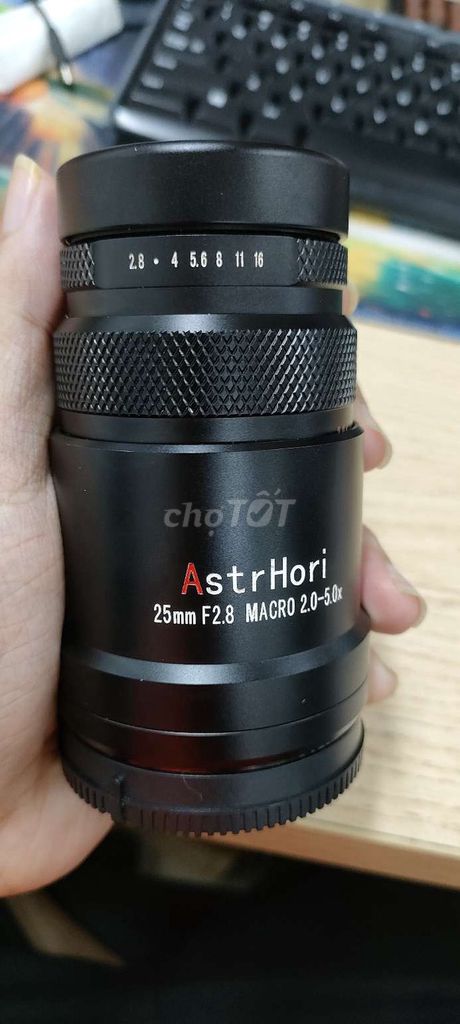 Ống kính AstrHori 25mm F2.8 MACRO Đen sony E. Mua bán Máy ảnh, Máy quay tại Quận Ngũ Hành Sơn Đà Nẵng được đăng bởi Dean Dean hình 1