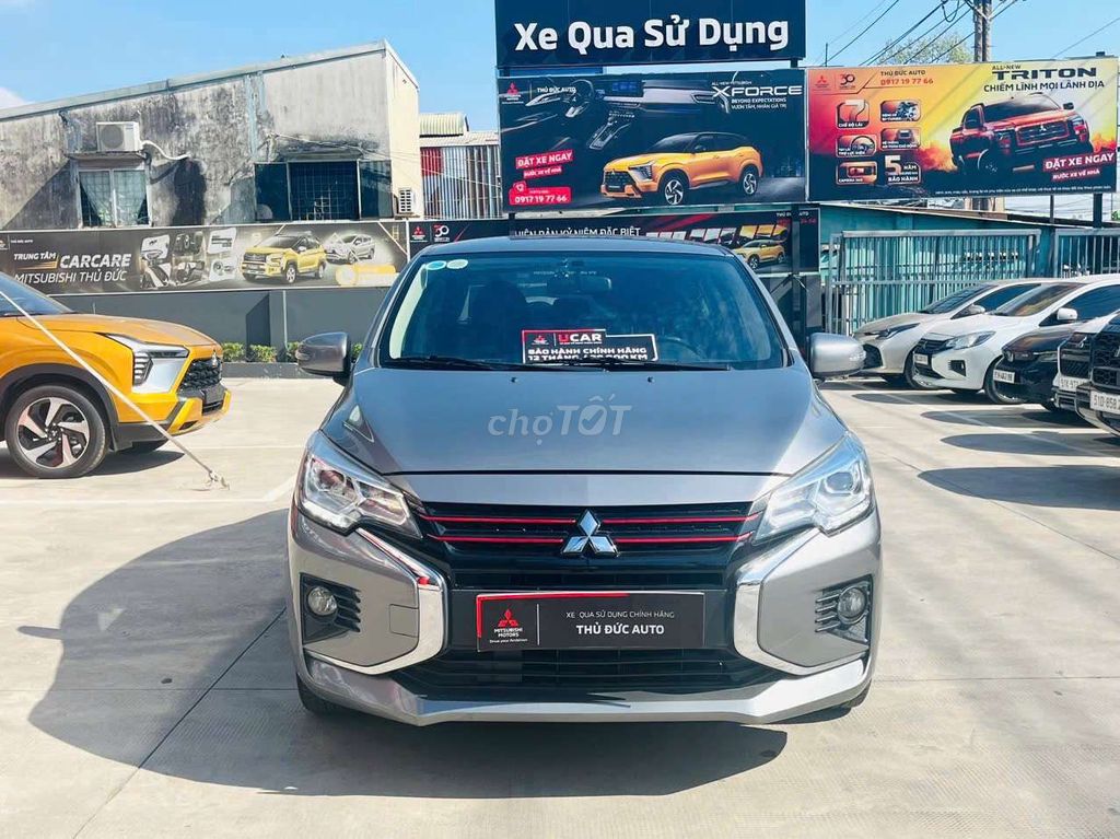 Mitsubishi Attrage CVT 2021 Xám - Odo 50.100km. Mua bán Ô tô tại Thành phố Thủ Đức Tp Hồ Chí Minh được đăng bởi Mitsubishi Chính Hãng hình 1