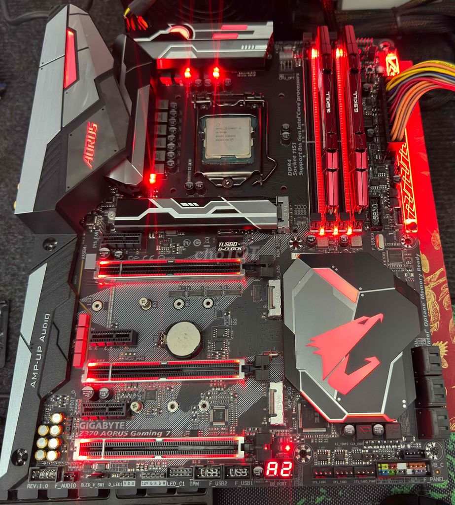 Main Z370 Aorus Gaming 7, i7 8700K, Ram 16GB/2800. Mua bán Linh kiện (RAM, Card...) tại Quận 12 Tp Hồ Chí Minh được đăng bởi Anh Tuan hình 1