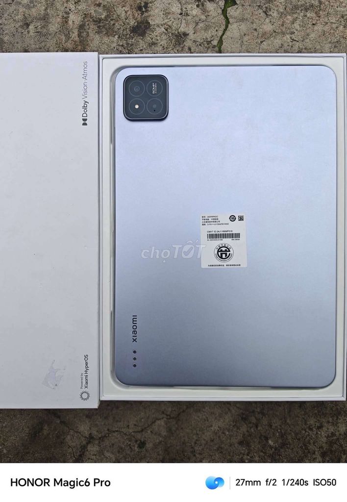 Xiaomi Mi Pad 7 Pro 8/256 bản màn nhám có ship. Mua bán Máy tính bảng tại Quận Bình Tân Tp Hồ Chí Minh được đăng bởi Anh Rin hình 1