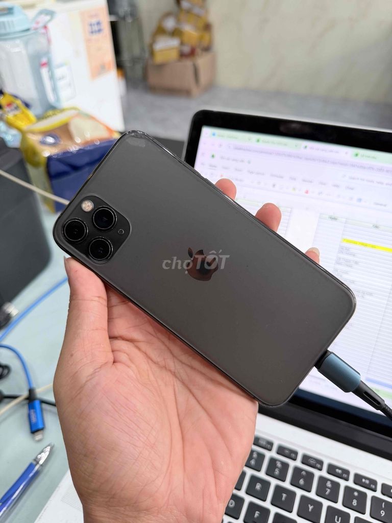 Apple iPhone 11 Pro 64GB Xám byps. Mua bán Điện thoại tại Huyện Châu Đức Bà Rịa - Vũng Tàu được đăng bởi Lê Quang Sáng hình 1