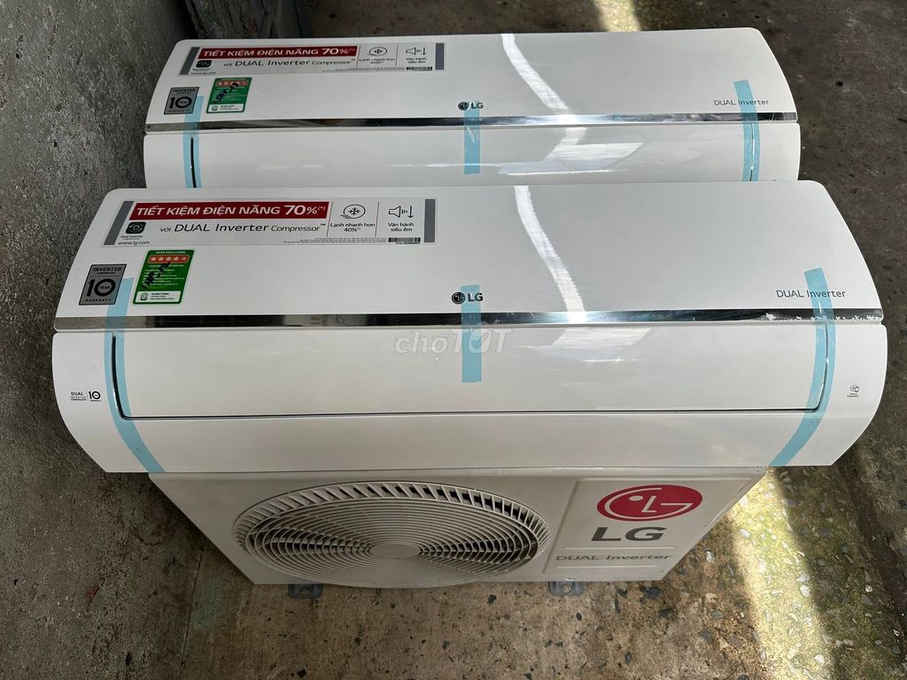 Máy lạnh LG Inverter 1HP Dual Inverter Trắng. Mua bán Máy lạnh, điều hoà tại Thành phố Thủ Dầu Một Bình Dương được đăng bởi Huy Đồng hình 1