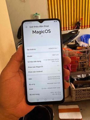 honor x6a ram 4/128g pin 5500