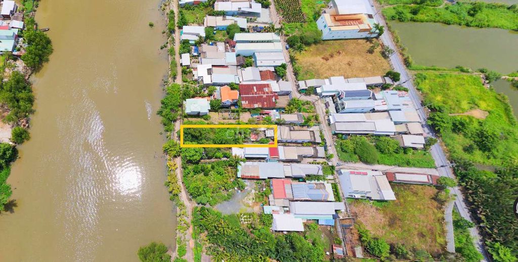 Đất full thổ view sông, 390m2 (8,5x45) Nguyễn Văn Ràng, Phước Lộc, NB