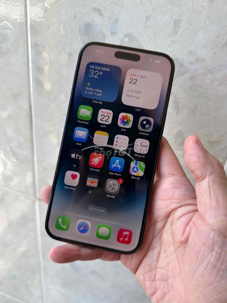 iPhone 14 Pro Max 1TB zin nguyên con giá tốt. Mua bán Điện thoại tại Quận 4 Tp Hồ Chí Minh được đăng bởi Phạm Duy Luân hình 1