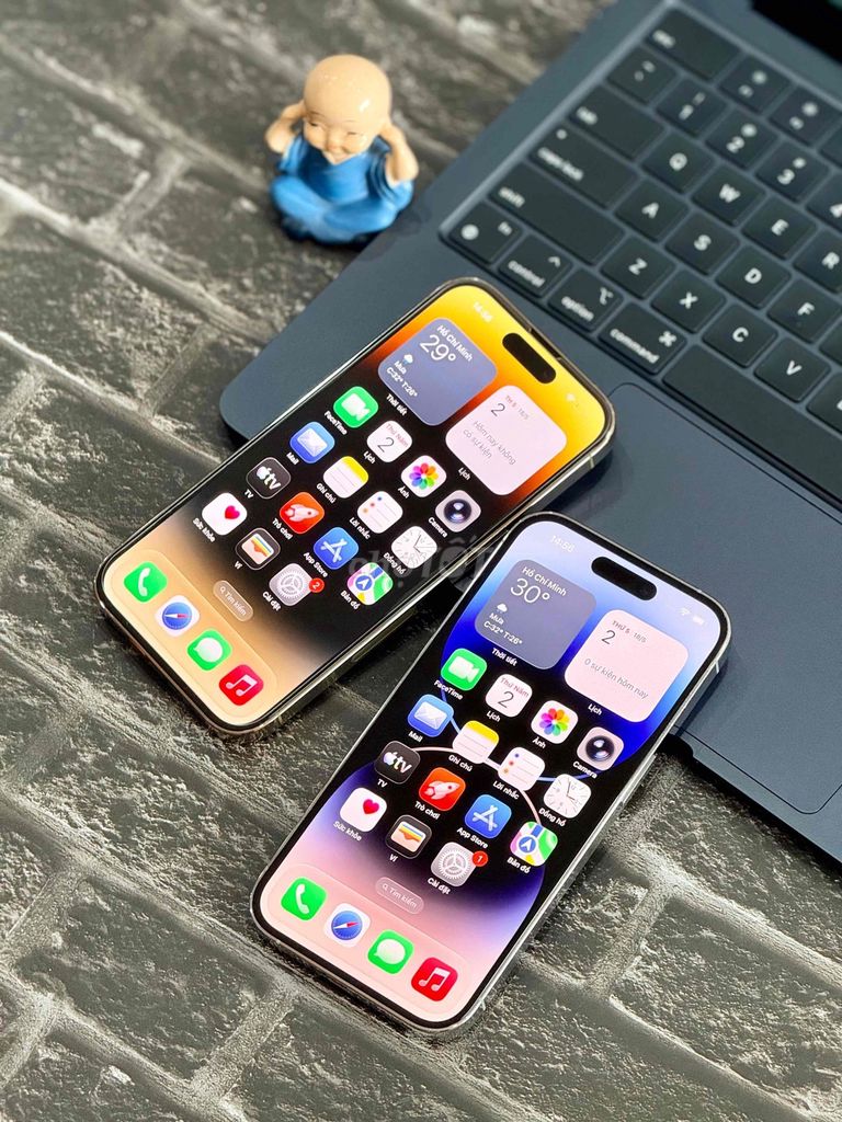 Apple iPhone 14 Pro 128GB Vàng. Mua bán Điện thoại tại Thành phố Cao Lãnh Đồng Tháp được đăng bởi Thiên Apple  hình 1