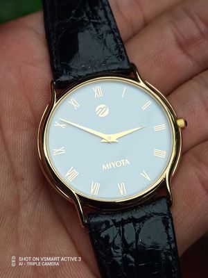 Đồng hồ Miyota Siêu Mỏng cho nữ hoặc nam tay bé
