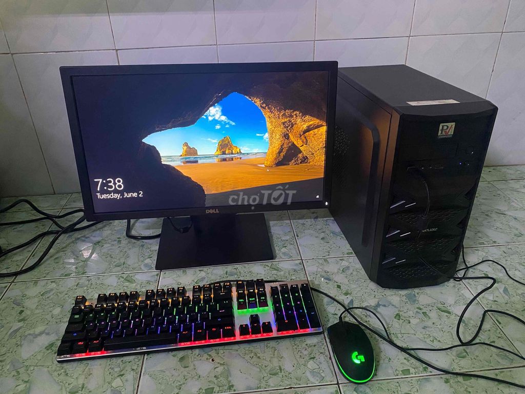Dell Intel Core i3 21.5 inch. Mua bán Máy tính để bàn tại Huyện Nhà Bè Tp Hồ Chí Minh được đăng bởi Mua Bán Đồ Cũ TPHCM 8668 hình 1