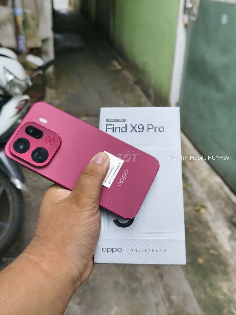 Oppo Find X9 Pro Đỏ 16/512 fullbox. Mua bán Điện thoại tại Quận Gò Vấp Tp Hồ Chí Minh được đăng bởi Thanh Tri hình 1