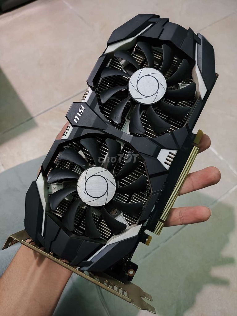 Card đồ họa MSI GTX 1050 Ti 4GB GDDR5. Mua bán Linh kiện (RAM, Card...) tại Huyện Trảng Bàng Tây Ninh được đăng bởi Trần Ng Vạn Phúc hình 1