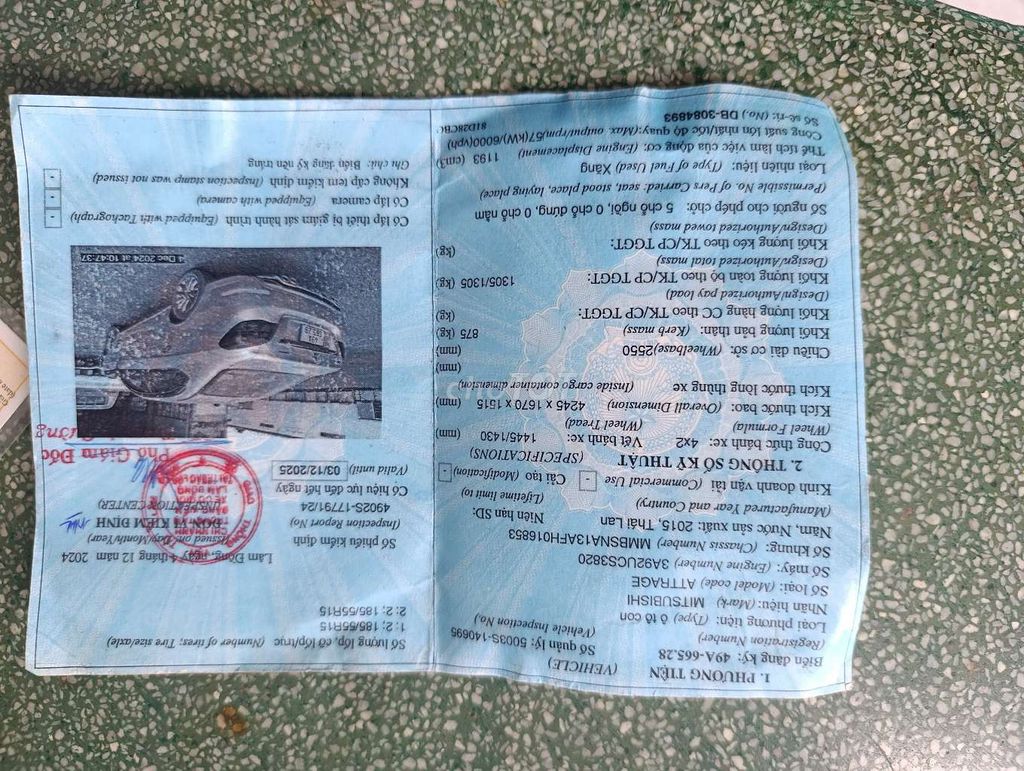 2015 1.2 MT - 170000 km. Mua bán Ô tô tại Huyện Bảo Lâm Lâm Đồng được đăng bởi Nguyễn Hiền Thành hình 3