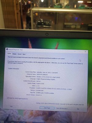 Bán lap top dell inspiron 5559 i7 6500u/8/256g. Mua bán Laptop tại Quận Tân Phú Tp Hồ Chí Minh được đăng bởi Loi