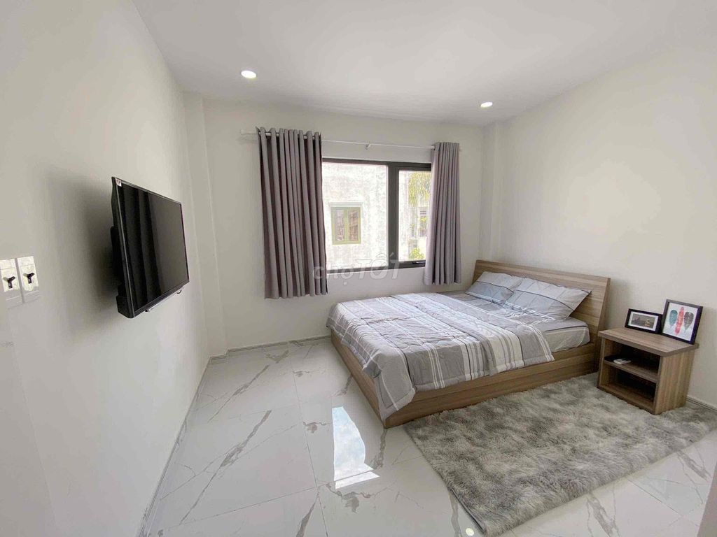 CĂN HỘ STUDIO CỬA SỔ TRỜI Q8 - THANG MÁY, HẦM XE, FULL NỘI THẤT