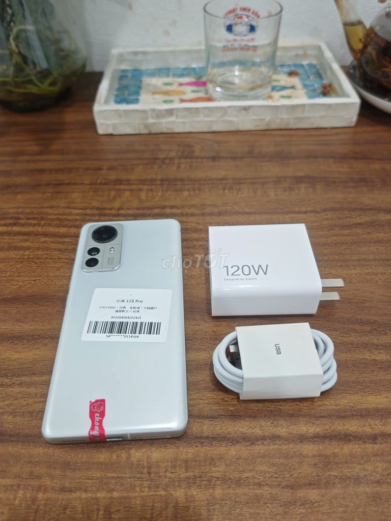 Xiaomi Mi 12S Pro 12/256 Trắng sạc120w có ship COD. Mua bán Điện thoại tại Quận Hoàng Mai Hà Nội được đăng bởi Trần Ngọc Hiếu hình 1