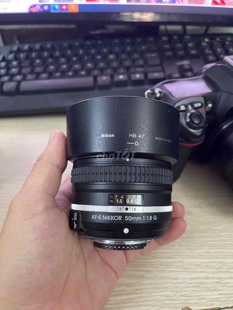 Ống kính Nikon AF-S NIKKOR 50mm f/1.8G Đen. Mua bán Máy ảnh, Máy quay tại Quận Nam Từ Liêm Hà Nội được đăng bởi Nghia Nguyen hình 1